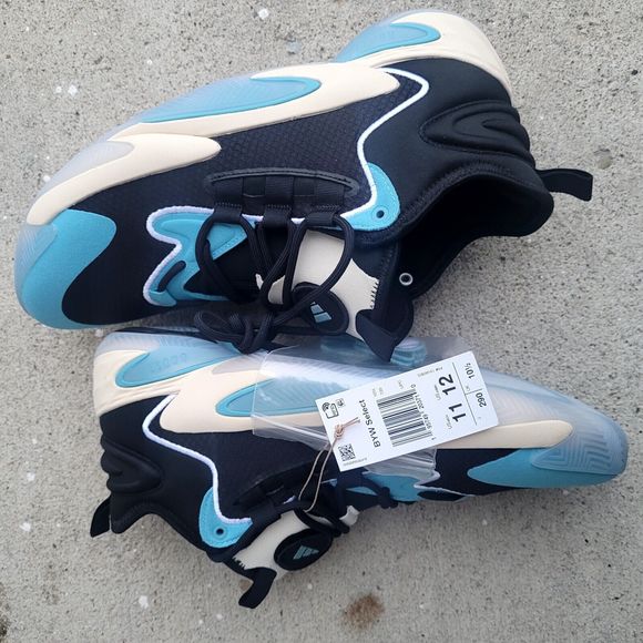 Adidas BYW Select Mens Sneaker Basketball Shoe Athletic  Adidas BYW Select Men’s Sneaker Basketball Shoe Athletic Trainers Black and blue